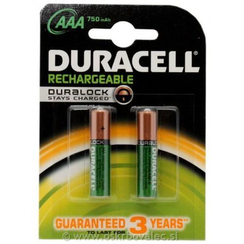 Baterija Duracell polnilna AAA 2/1