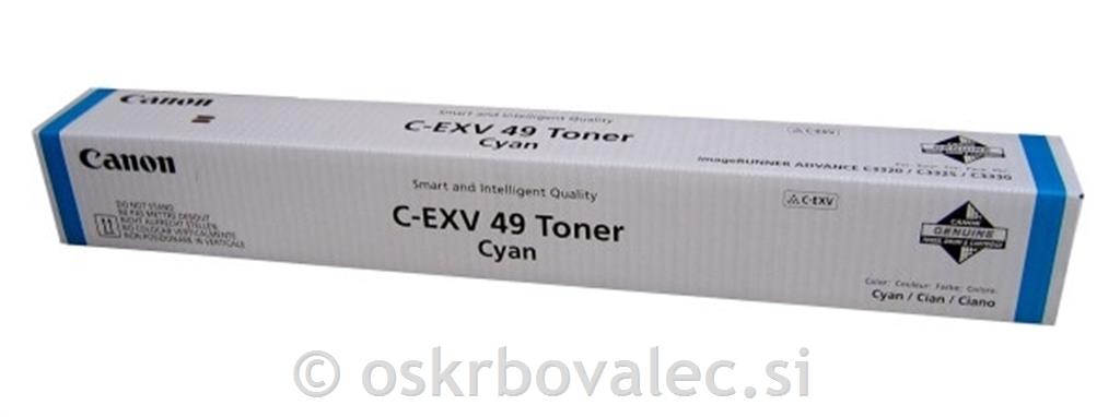 Toner CANON C-EXV 49C - modra