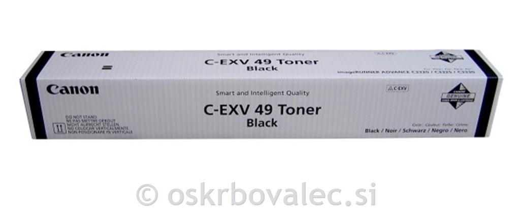 Toner CANON C-EXV 49BK - črna