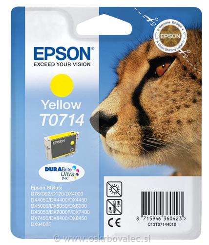 Epson Stylus to71440, rumena