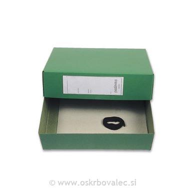 Arhivska škatla zelena