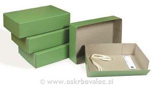 Arhivska škatla zelena