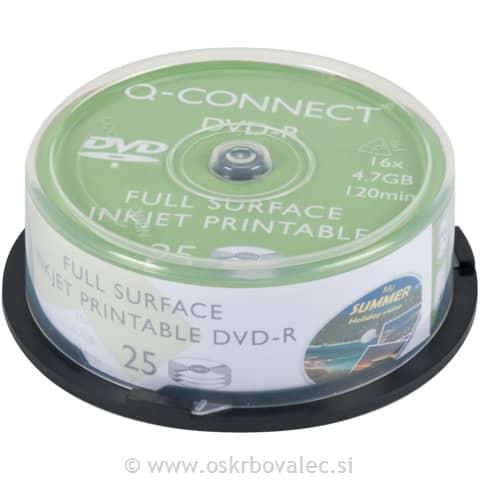DVD-R 4,7GB 16X Q-Connect 25/1