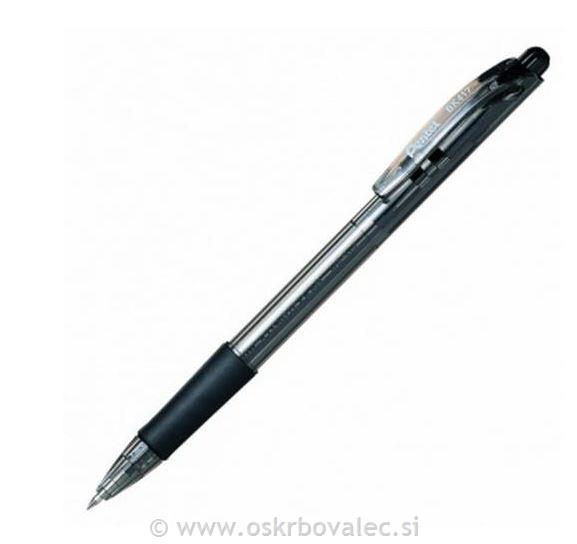 Kemični svinčnik Pentel BK417 12/1 črn