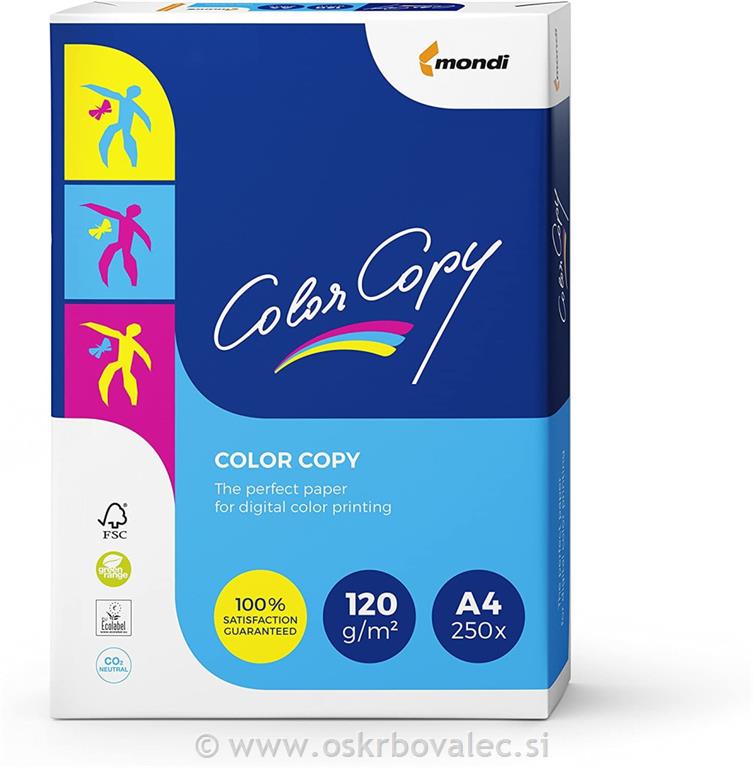 Papir A4 COLOR COPY 120g 250/1