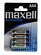 Baterije LR03 (AAA)  MAXELL 4kos/zav