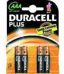 Baterija Duracell LR03 AAA 4/1