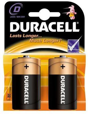 Baterija Duracell LR20 2/1