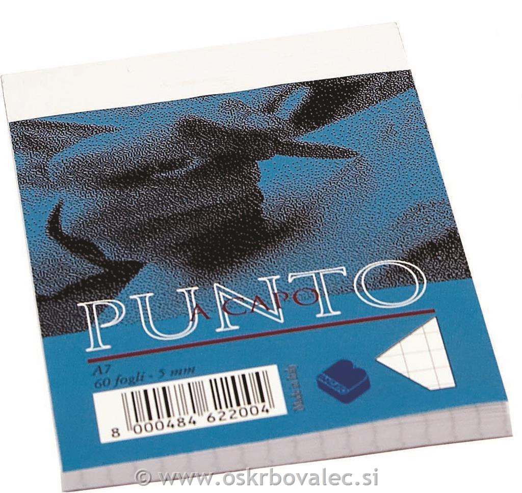 Punto Blok št.3 8x12cm 10kos/zav