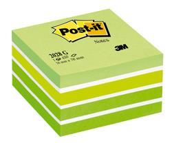 3M sam. kocka 76x76 zeleni odtenki