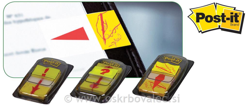 Označevalec Post-it 680-31 Roka s pis.