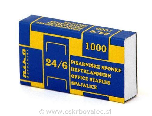 Palične sponke št.12 12škt/zav Niko