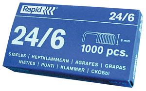 Palične sponke Rapid 24/6 1000kos/škt