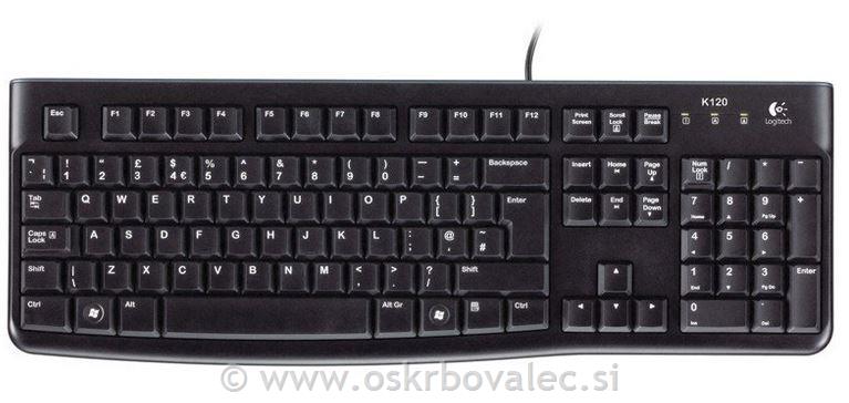 Tipkovnica Logitech K120