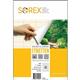 Etikete Sorex bele 48,5x25,4 100pol/škt