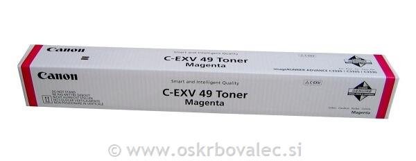 Toner Canon C-EXV 49 rdeč