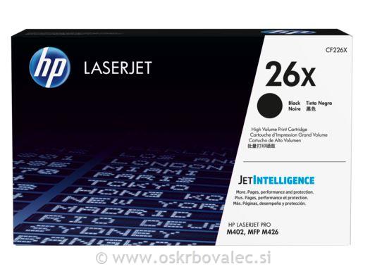 Toner HP CF226X 26X črna
