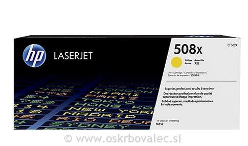 Toner HP CF362X 508X rumen