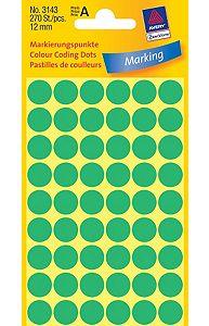 Etiketa 3143 FI12 5/1 zelena