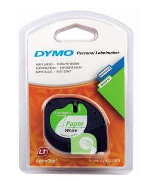 Trak Dymo LTag pap. bel 12mmx4m 1/2"x13