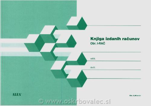 Obr.6.46a-ddv knjiga izdanih račun. 15/1