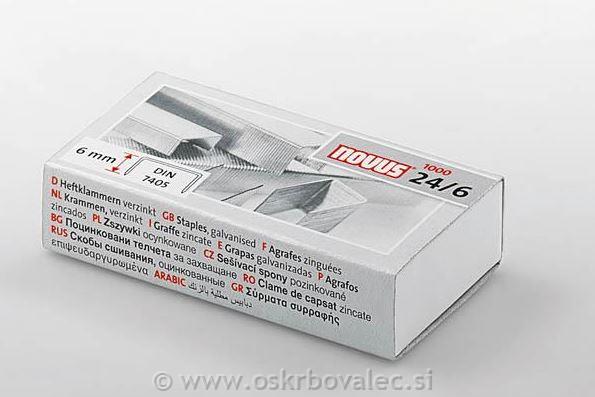 Novus Sponke za spenjače 24/6 DIN 1000/
