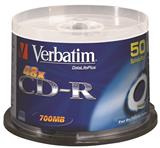 CD-R 700MB 52X Verbatim 50/1