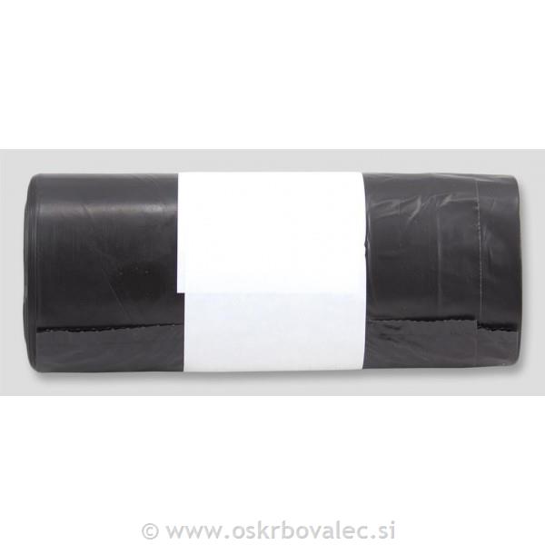 Vrečke za smeti 30L, črne, 50/1