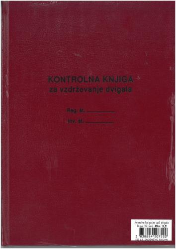 Obr. 3,2 1/16 Kontrolna knjiga