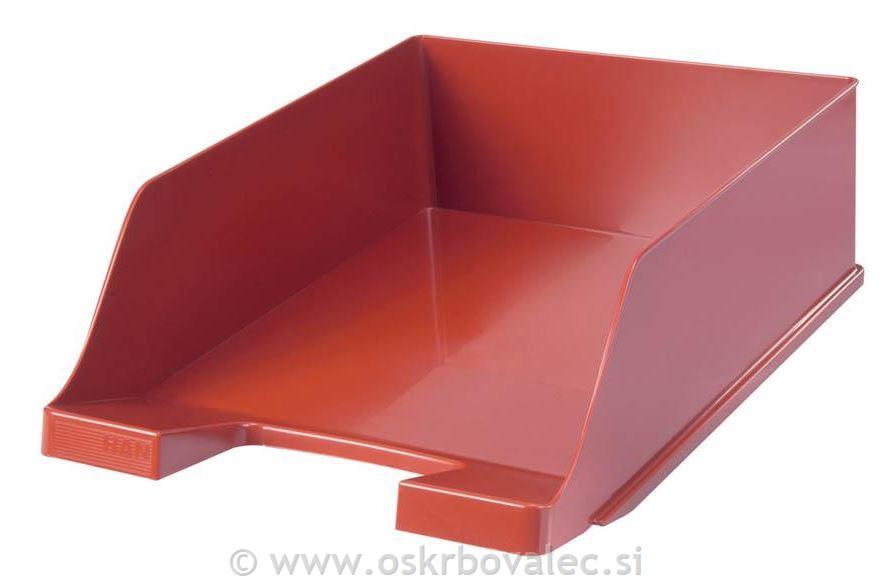 Pisemski odlagalnik XXL rdeč