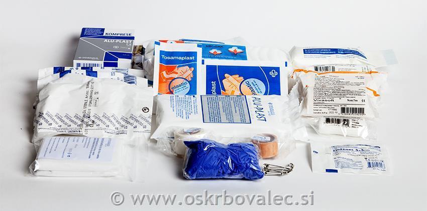 Polnitev za prvo pomoč SLO