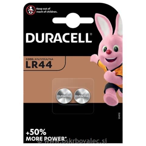 Baterija Duracell LR44 2/1