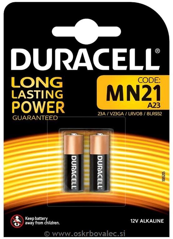 Baterija Duracell MN21 2/1