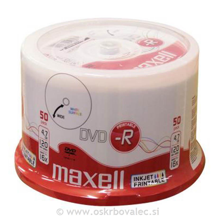 DVD-R 4,7GB 16X Maxell 50 kos/osi