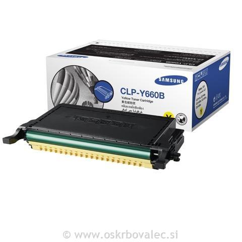 SAMSUNG Toner CLP 610/660 rumeni 5k