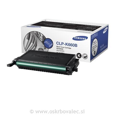 SAMSUNG Toner CLP 610/660 črn 5,5k