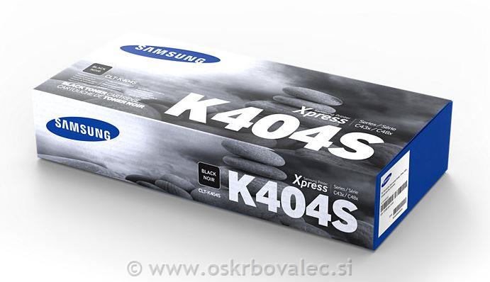 Toner Samsung CLT-K404S črn