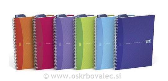 Blok kolegij A5 My Colours 90l črtan