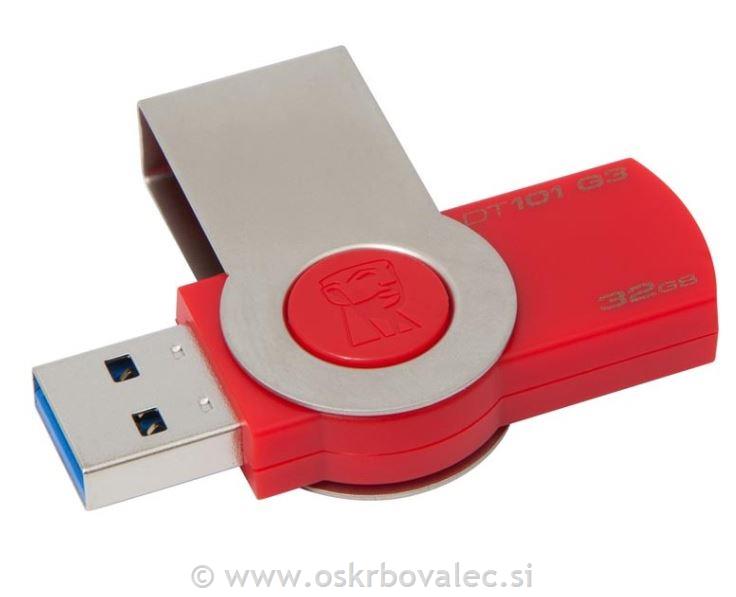 USB ključ 32GB 3.0 Kingston DT100G3